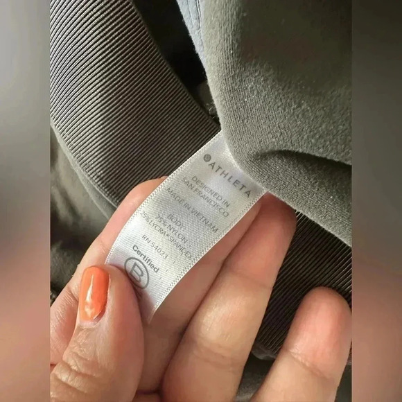 Athleta Aura Split Pant Black Olive Women’s Size Small - Picture 9 of 13